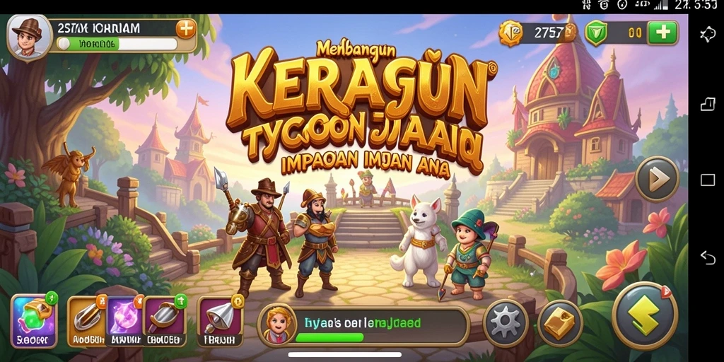 Tampilan gameplay menarik di 2757 dengan desain yang menawan.