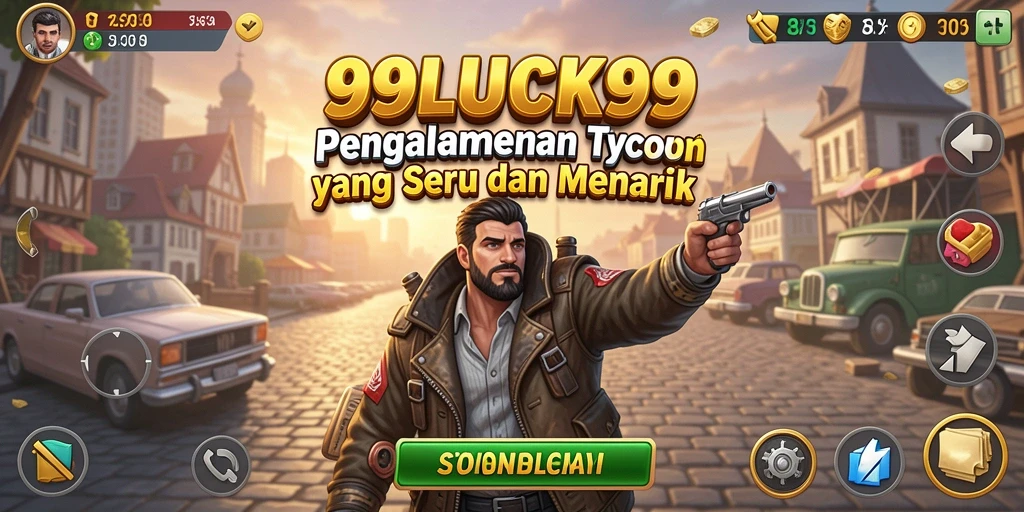 Tampilan utama gameplay 99LUCK99 yang seru dan menarik.