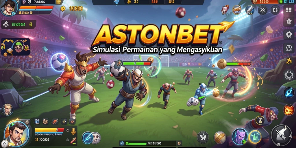 Tampilan gameplay yang menawan dalam ASTONBET, penuh tantangan dan kesenangan.