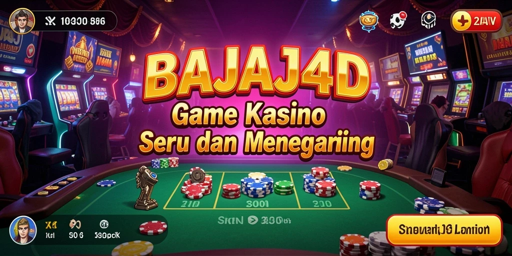 Tampilan menarik dari gameplay Kasino BAJAJ4D yang seru.