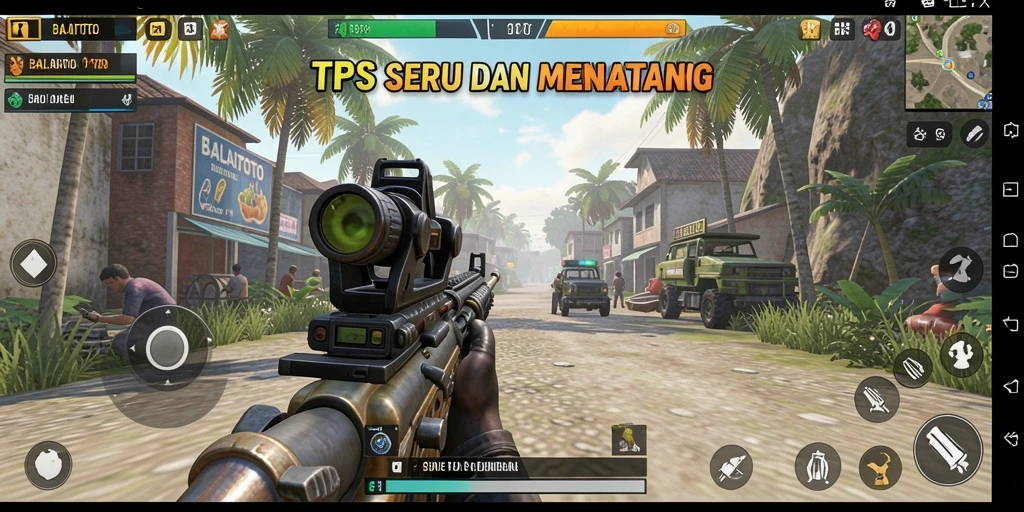 Tampilan gameplay BALAITOTO dengan aksi seru dan grafis menawan.