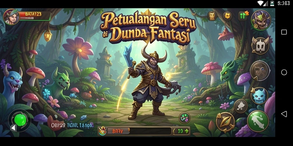 Tampilan gameplay di BATA123 dengan petualangan yang mendebarkan.