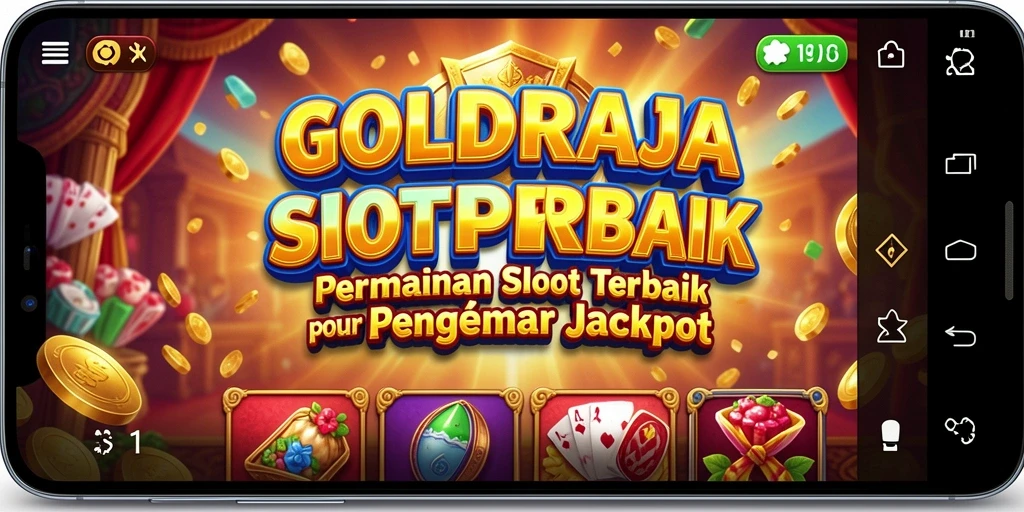 Screenshot gameplay <strong>GOLDRAJA</strong> yang menampilkan putaran slot yang mengasyikkan.