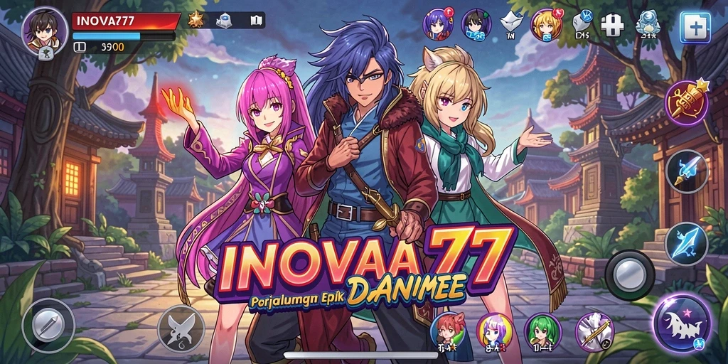Tampilan menakjubkan dari gameplay <strong>INOVA77</strong> yang penuh aksi dan petualangan.