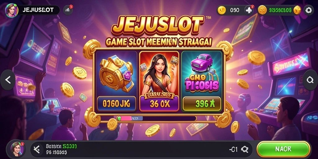 Tampilan menarik saat bermain slot di JEJUSLOT.