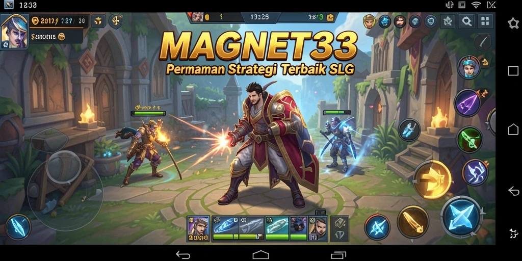 Tangkapan layar gameplay mendebarkan dari MAGNET33.