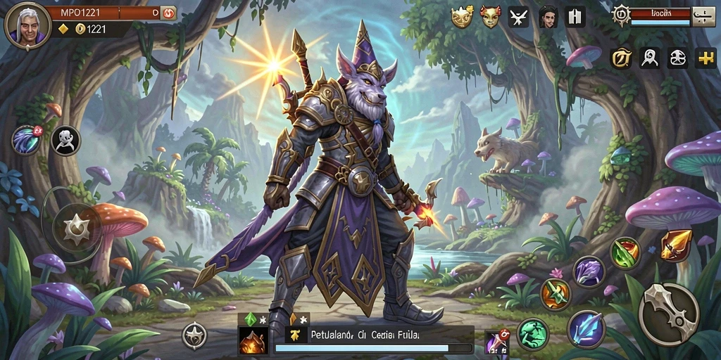 Tampilan gameplay seru dengan petualangan yang mengasyikkan.