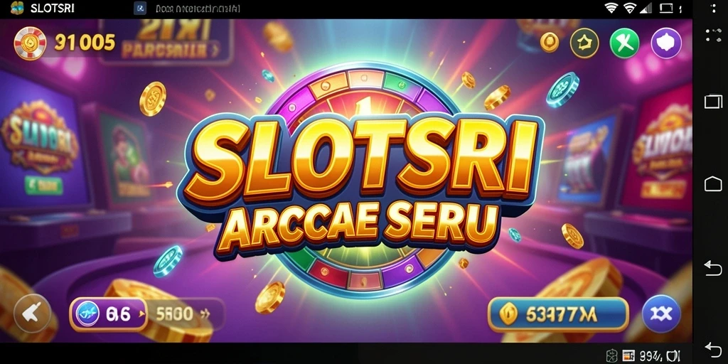 Screenshot gameplay SLOTSRI menampilkan keseruan bermain mesin slot.