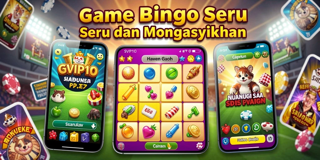 Screenshot gameplay SVIP10 yang menampilkan momen seru permainan Bingo.